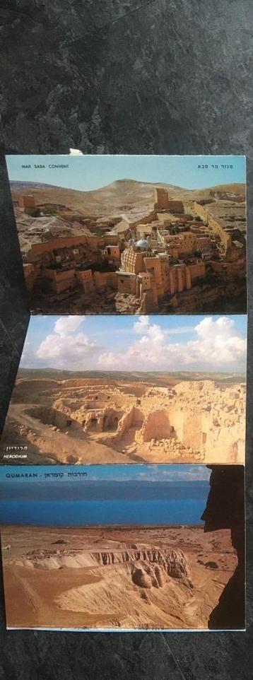 3 cartes postales Israël - Jérusalem - Mar Saba - Herodium -, Enlèvement ou Envoi