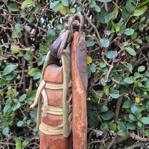 Authentieke dorsvlegel uit het Brabantse  Oud, Antiek en Kunst, Antiek | Gereedschap en Instrumenten, Ophalen