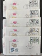 150 jaar Onafhankelijkheid - 2597-2601 (1980) Stamp, Postzegels en Munten, Postzegels | Europa | België, Met envelop, Koninklijk huis