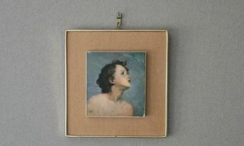 Petit cadre avec reproduction Emile Wauters - Amor, Maison & Meubles, Accessoires pour la Maison | Peintures, Dessins & Photos