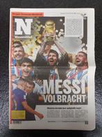 Argentinië wereldkampioen / Messi, Krant, Zo goed als nieuw, Verzenden