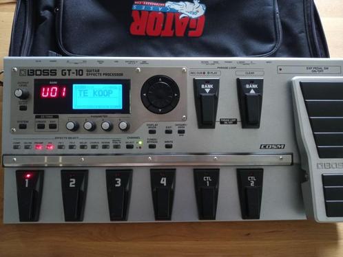 Boss GT-10 Multi-effecten, Muziek en Instrumenten, Effecten, Gebruikt, Multi-effect, Ophalen of Verzenden