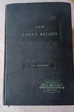 Les Codes Belges 1938, Enlèvement ou Envoi, 20e siècle ou après, Comme neuf