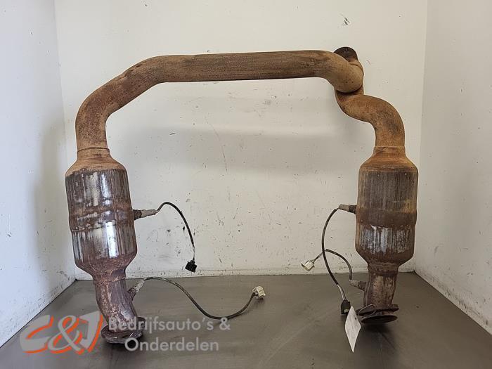 Katalysator van een Dodge RAM, Auto-onderdelen, Uitlaatsystemen, Dodge, Gebruikt, 3 maanden garantie, Ophalen of Verzenden