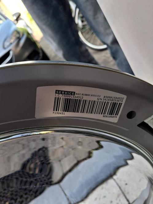 Wasmachine, Elektronische apparatuur, Wasmachines, Zo goed als nieuw, Voorlader, 6 tot 8 kg, 85 tot 90 cm, 1200 tot 1600 toeren