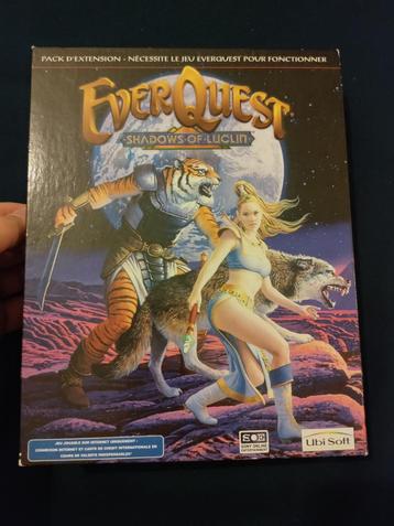 Jeu vintage big box EverQuest Shadows Of Luclin - PC - FR