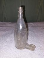 oud glazen vogel drinkflesje, begin 1900, Antiek en Kunst, Ophalen of Verzenden