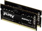 Kingston FURY Impact 32GB (2x16GB) DDR4 3200MHz CL20, 32 GB, DDR4, Ophalen of Verzenden, Zo goed als nieuw