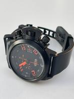 Montre Chrono Welder K-24 noire et orange, Handtassen en Accessoires, Ophalen of Verzenden, Gebruikt