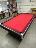 Poolafel 9 ft, Gebruikt, Ophalen, Pooltafel