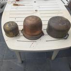 Koperen potten, Antiek en Kunst, Ophalen, Koper