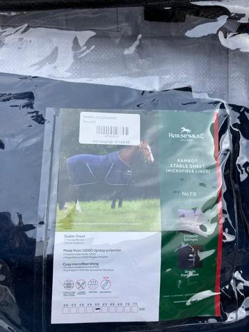 2 nieuwe Horseware dekens maat 6.0 beschikbaar voor biedingen