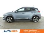 Hyundai KONA 1.0 TGDI Premium 2WD (bj 2018), Auto's, Zwart, 1350 kg, 120 pk, Leder