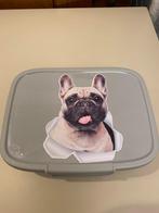 Lunchdozen met Franse bulldog., Dieren en Toebehoren, Ophalen of Verzenden, Nieuw