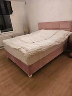 Lits  avec box + matras 160 cm plus 2 table des nuits, Maison & Meubles, Chambre à coucher | Lits boxsprings, Enlèvement ou Envoi