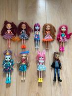Enchantimals met diertjes in prima staat, Kinderen en Baby's, Speelgoed | Poppen, Ophalen of Verzenden, Zo goed als nieuw