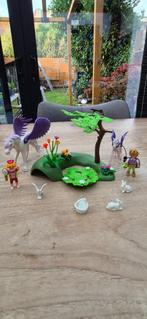 Playmobil set : koningskinderen met pegasus, Kinderen en Baby's, Speelgoed | Playmobil, Ophalen, Zo goed als nieuw, Los Playmobil