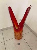 Grote kristallen vaas van Val St Lambert 70 cm, Antiek en Kunst, Antiek | Glaswerk en Kristal, Ophalen