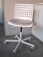 IKEA bureaustoel Skalberg, Huis en Inrichting, Ophalen, Gebruikt, Wit, Bureaustoel
