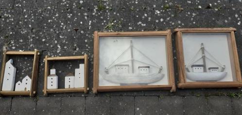 cadre bateau, Huis en Inrichting, Woonaccessoires | Lijsten, Hout