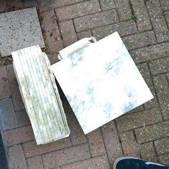 Natuursteen Marmer tegels 30x30cm, Doe-het-zelf en Bouw, Tegels, Zo goed als nieuw, Marmer, Ophalen