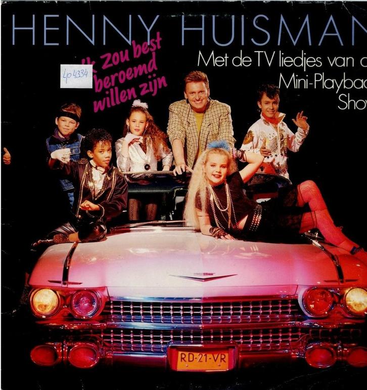 Vinyl, LP    -    Henny Huisman – 'k Zou Best Beroemd Willen, Cd's en Dvd's, Vinyl | Overige Vinyl, Overige formaten, Ophalen