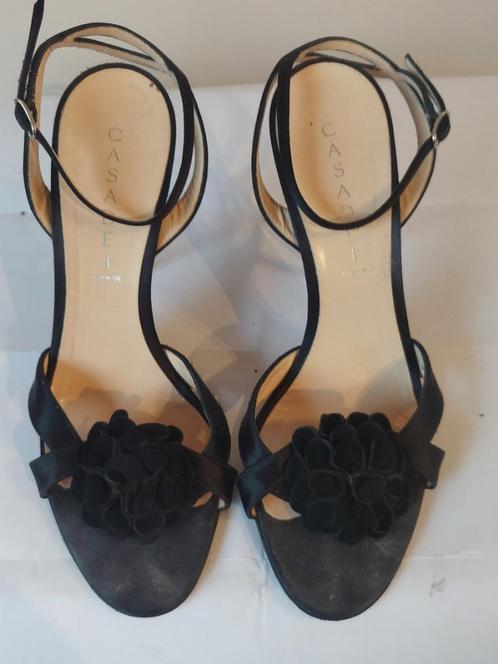 755B* Casadei - sexy sandales de luxe noires full cuir (39), Vêtements | Femmes, Chaussures, Porté, Escarpins, Noir, Envoi
