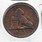 België: 2 centiemen 1863 - Leopold 1 - Morin 111, Losse munt, Verzenden
