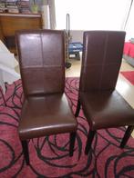 Eetkamerstoelen, Ophalen, Zo goed als nieuw, Bruin, Twee