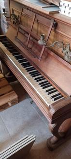 Oude piano, Musique & Instruments, Pianos, Brun, Piano, Enlèvement, Utilisé