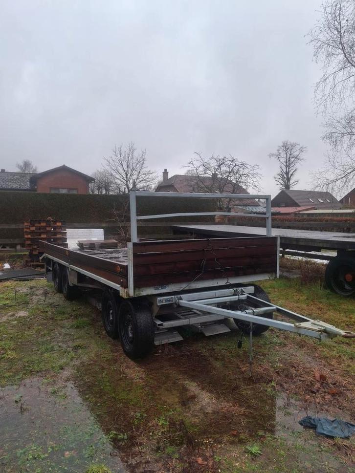 Platte kar (dieplader), Auto diversen, Aanhangers en Bagagewagens, Ophalen