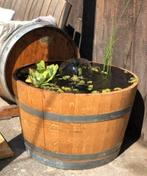 Authentieke halve franse wijntonnen!, Tuin en Terras, Ophalen, Zo goed als nieuw