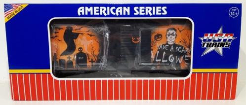 USA TRAINS R19125 HALLOWEEN CAR échelle G nouveau !!!, Hobby & Loisirs créatifs, Trains miniatures | Échelles Autre, Neuf, Wagon