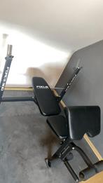 Halterbank - Focus Fitness Force 300, Sport en Fitness, Ophalen, Overige materialen, Krachtstation, Zo goed als nieuw