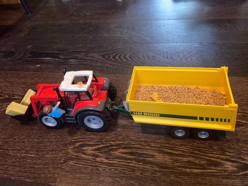 Playmobil tractor, Kinderen en Baby's, Speelgoed | Playmobil, Zo goed als nieuw, Complete set, Ophalen