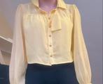 Licht gele blouse, Kleding | Dames, Ophalen of Verzenden, Zo goed als nieuw, Maat 36 (S), Geel