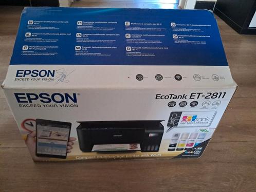 Nieuwe ongebruikte. Epson EcoTank ET-2811, Computers en Software, Printers, Nieuw, All-in-one, Inkjetprinter, Faxen, Kleur printen