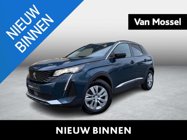 Peugeot 3008, Auto's, Peugeot, Bedrijf, Te koop, Benzine, Overige carrosserie, 5 deurs, Automaat, Blauw, Overige kleuren, Stof