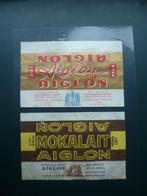 Chocolade Aiglon chocolat emballages omslagen wikkels lait, Verzamelen, Ophalen of Verzenden, Gebruikt