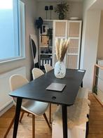 Table noir effet bois ikea, Enlèvement, Comme neuf