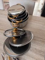 Kookpottenset, Huis en Inrichting, Ophalen, Zo goed als nieuw