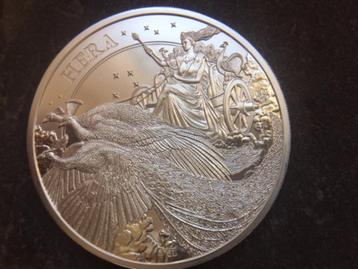 2022 St. Helena - Hera & the peacock - 1 oz silver beschikbaar voor biedingen