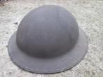 Engelse Mk2 helm 1943 zeer nette in originele staat. TOP, Ophalen of Verzenden