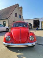 VW coccinelle 1300 année1970 contrôle + garantie, Autos, Rouge, Achat, Entreprise, Boîte manuelle