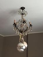 ancien lustre en verre, Ophalen of Verzenden