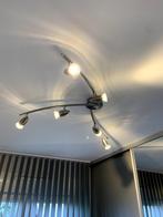 Plafonnier design avec 6 ampoules LED GU10 incluses, Ophalen of Verzenden, Zo goed als nieuw, Metaal, Moderne