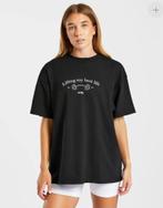 AYBL Oversized T-shirt, Manches courtes, Taille 36 (S), Noir, Enlèvement ou Envoi
