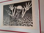 Frank Maieu litho, Ophalen