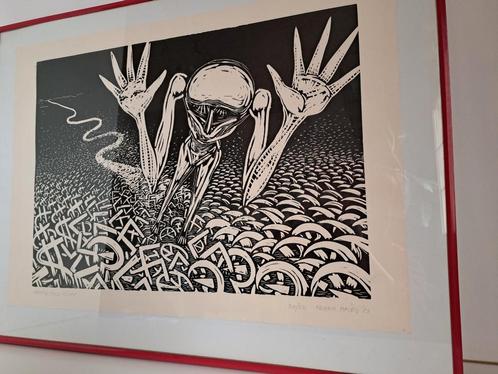 Frank Maieu litho, Antiek en Kunst, Kunst | Litho's en Zeefdrukken, Ophalen