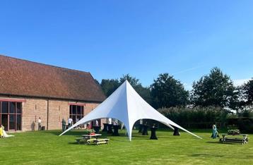 Stertent - 16m - Wit - TE KOOP - SPOTPRIJS beschikbaar voor biedingen